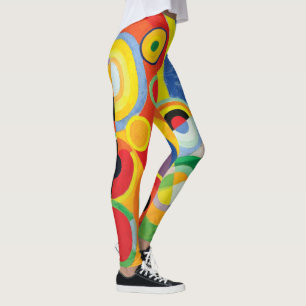 Rythme Joie de Vivre by Robert Delaunay Leggings