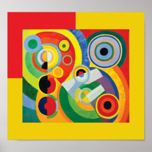 Rythme Joie de Vivre by Robert Delaunay Poster