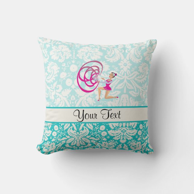 Rythmic Gymnastics Ribbon Cushion (Front)