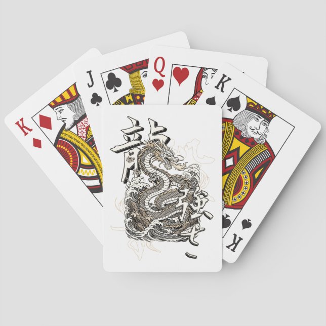 Ryu Ascension Playing Cards (Back)