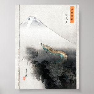 Ryū Shōten by Ogata Gekko (1897) Poster