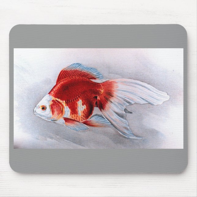 Ryukin goldfish mouse pad (Front)