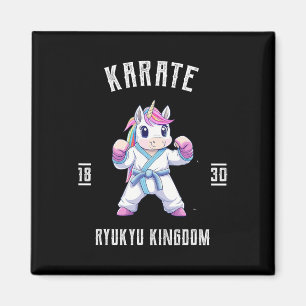 Ryukyu Karate Unicorn - Karateka Japan  Magnet