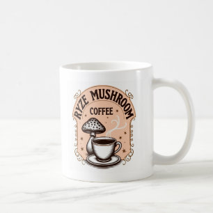 Ryze hot mushroom coffee  coffee mug
