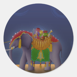 S001 Elephant Sticker