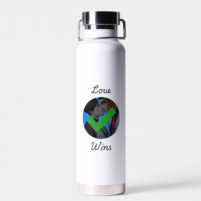 S1 Jayvik Love Wins Water Bottle (Back)