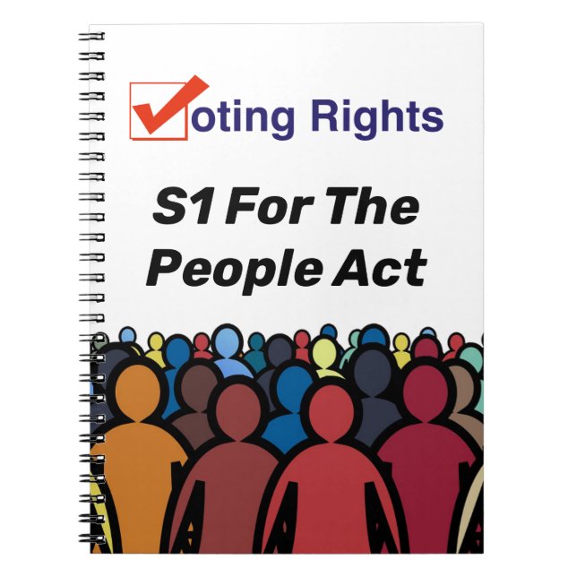 S1 Voting Rights For The People Act Notebook (Front)