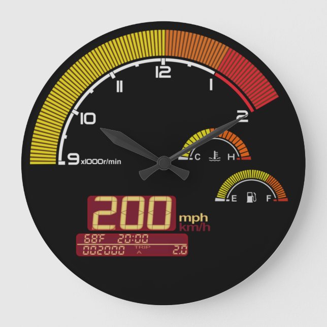 S2000 Style Clock (Front)