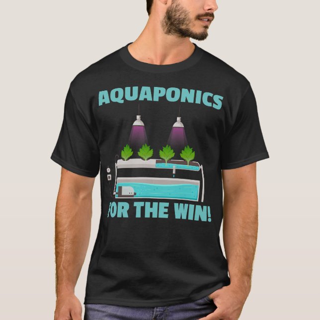S2 Aquaponics Aquaponic (44) T-Shirt (Front)