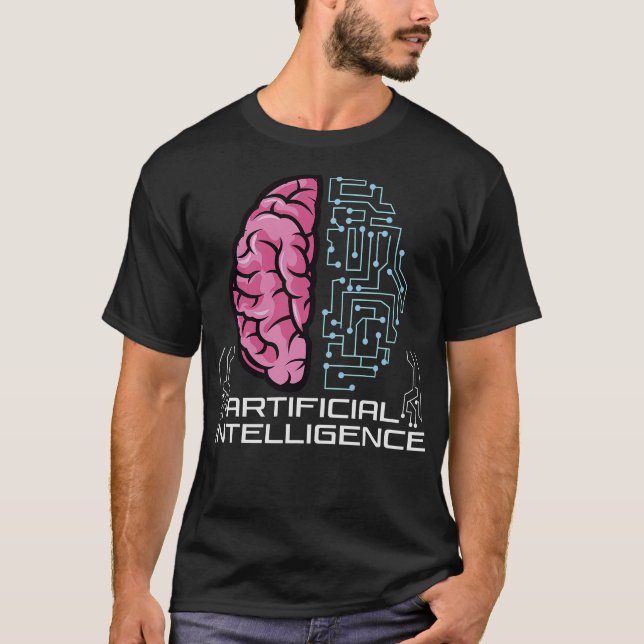 S2 Artificial Intelligence AI (15) T-Shirt (Front)