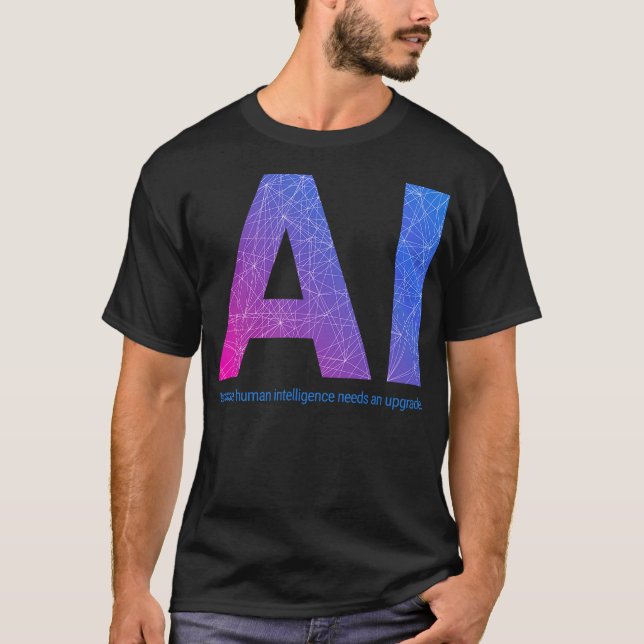 S2 Artificial Intelligence AI (1) T-Shirt (Front)