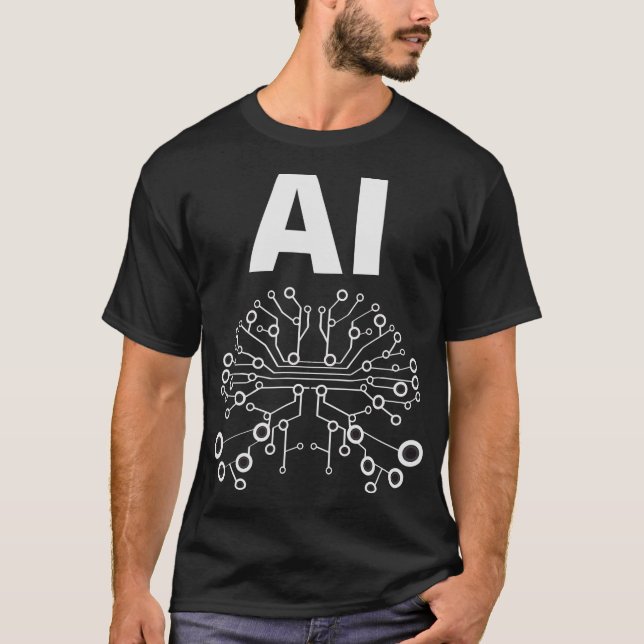 S2 Artificial Intelligence AI (24) T-Shirt (Front)