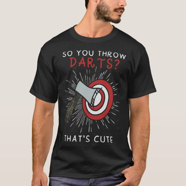 S2 Axe Throwing Axe Thrower Throwing Axes (104) T-Shirt (Front)