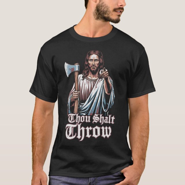 S2 Axe Throwing Axe Thrower Throwing Axes (120) T-Shirt (Front)