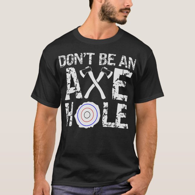 S2 Axe Throwing Axe Thrower Throwing Axes (28) T-Shirt (Front)