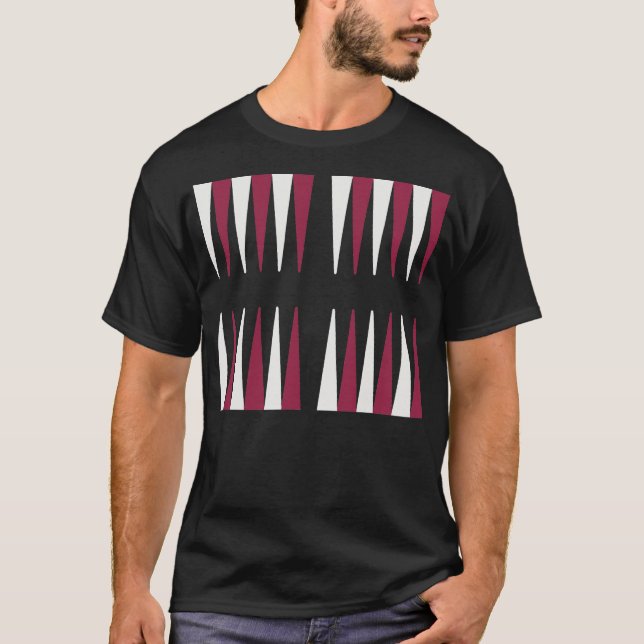 S2 Backgammon (13) T-Shirt (Front)