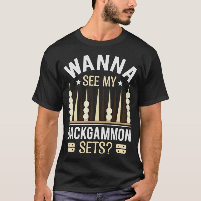 S2 Backgammon (82) T-Shirt (Front)