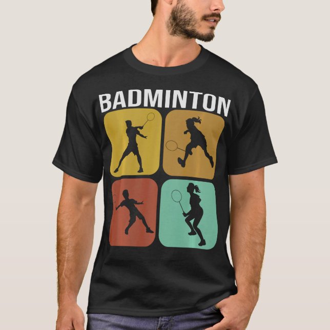 S2 Badminton (60) T-Shirt (Front)