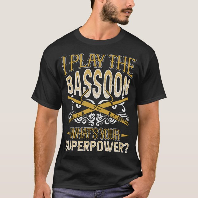 S2 Bassoon Bassoonist (30) T-Shirt (Front)