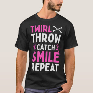 S2 Baton Twirling Baton Twirl Baton Twirler (44) T-Shirt