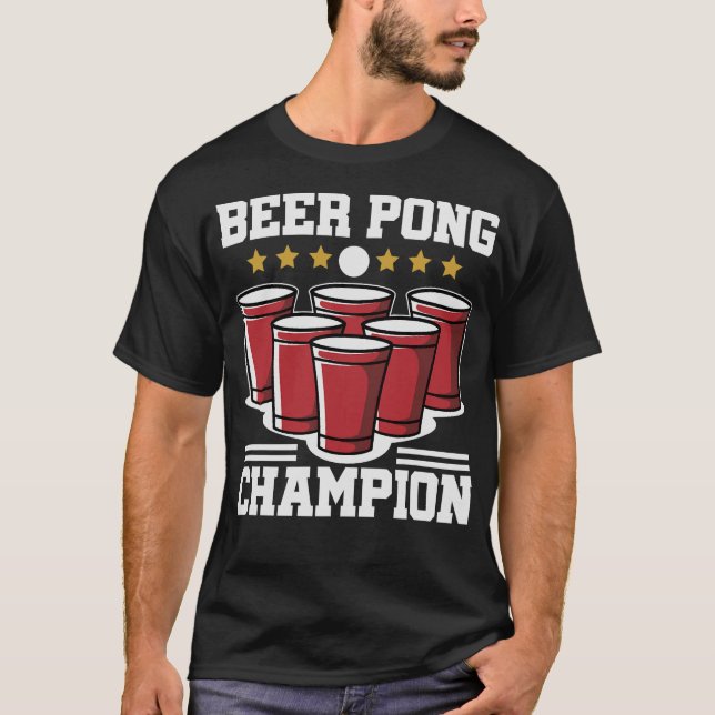 S2 Beer Pong (16) T-Shirt (Front)
