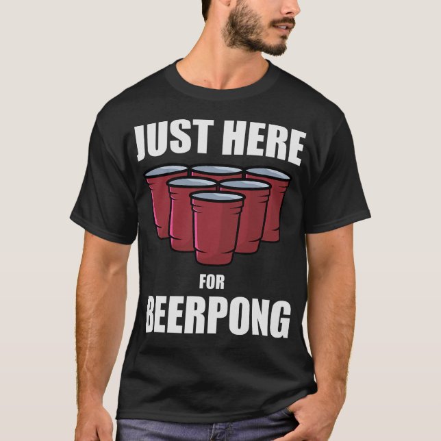 S2 Beer Pong (25) T-Shirt (Front)