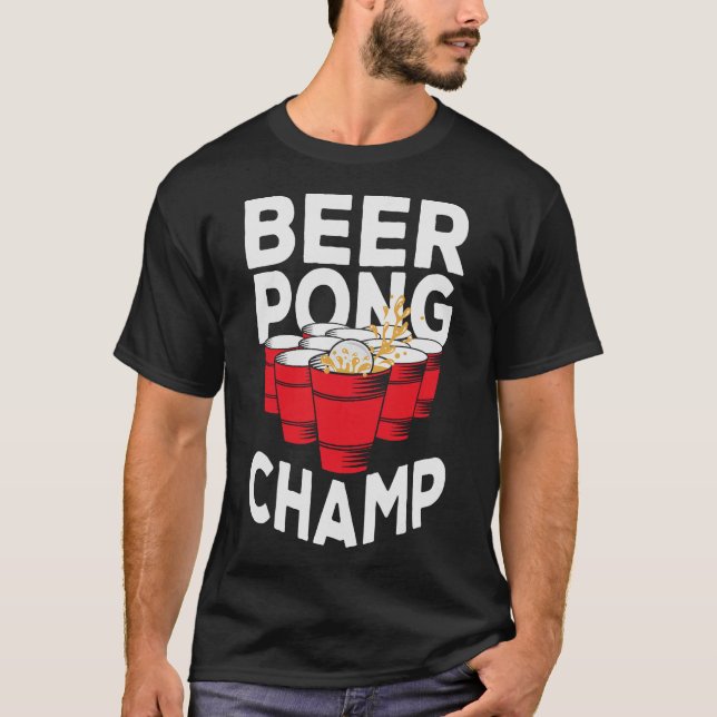 S2 Beer Pong (37) T-Shirt (Front)