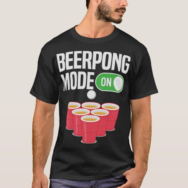 S2 Beer Pong (53) T-Shirt (Front)