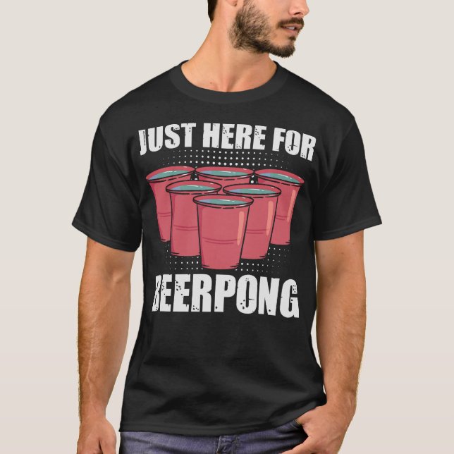 S2 Beer Pong (77) T-Shirt (Front)