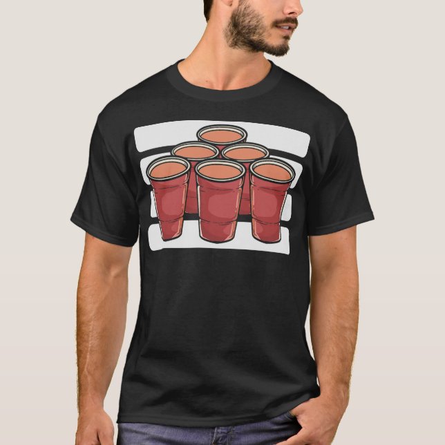 S2 Beer Pong (88) T-Shirt (Front)