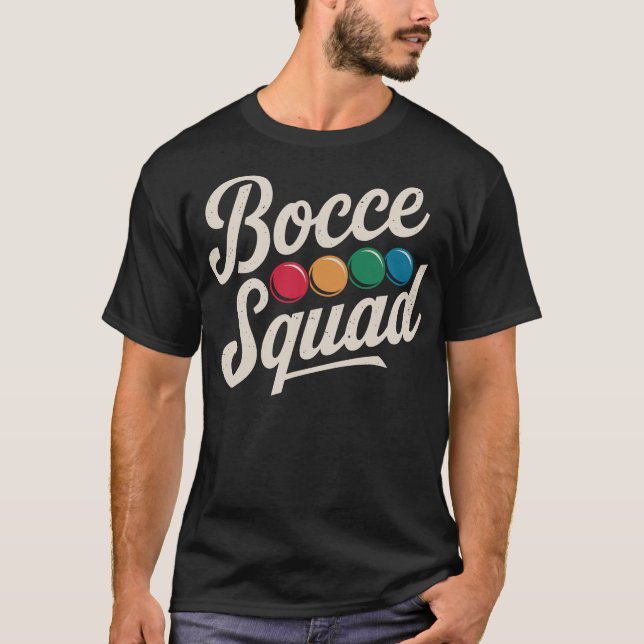 S2 Bocce Ball Bocci Boccie (106) T-Shirt (Front)