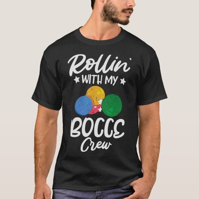 S2 Bocce Ball Bocci Boccie (1) T-Shirt (Front)