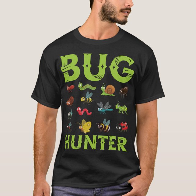S2 Bug Collecting Insect Insects Bugs (10) T-Shirt (Front)