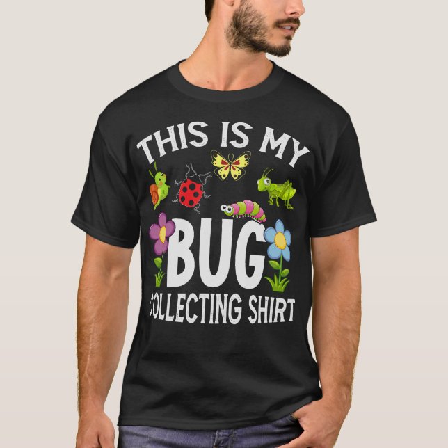 S2 Bug Collecting Insect Insects Bugs (33) T-Shirt (Front)