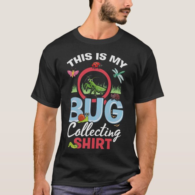 S2 Bug Collecting Insect Insects Bugs (38) T-Shirt (Front)