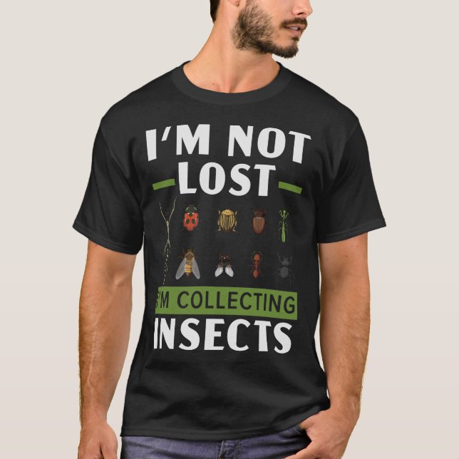S2 Bug Collecting Insect Insects Bugs (65) T-Shirt (Front)