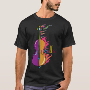 S2 Cello Cellist Cellin (106) T-Shirt