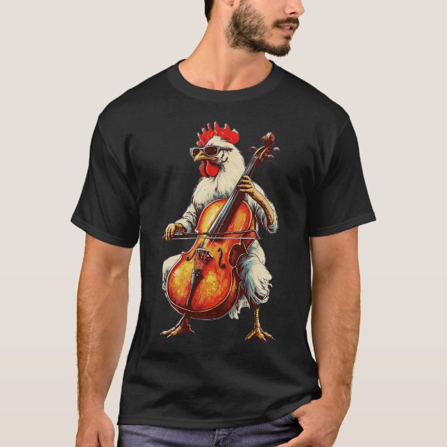 S2 Cello Cellist Cellin (150) T-Shirt (Front)