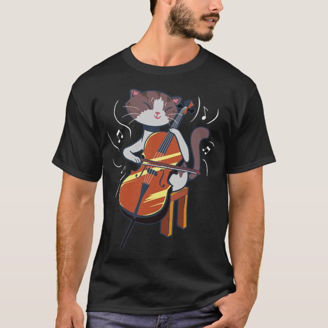 S2 Cello Cellist Cellin (180) T-Shirt (Front)