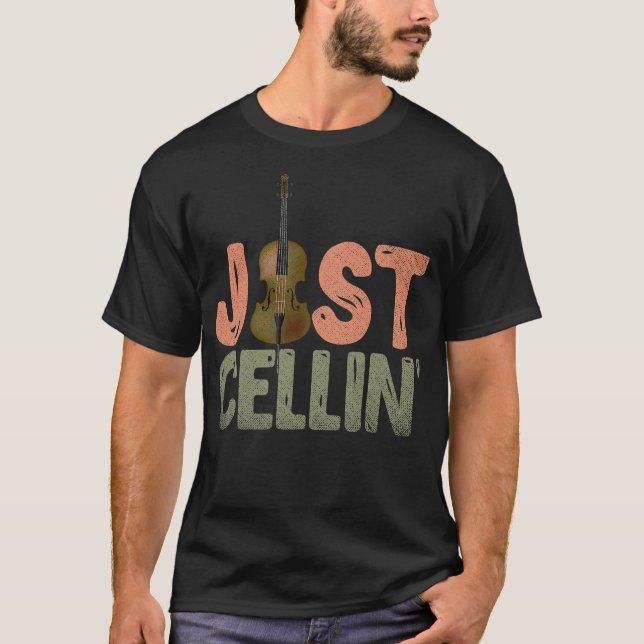 S2 Cello Cellist Cellin (49) T-Shirt (Front)