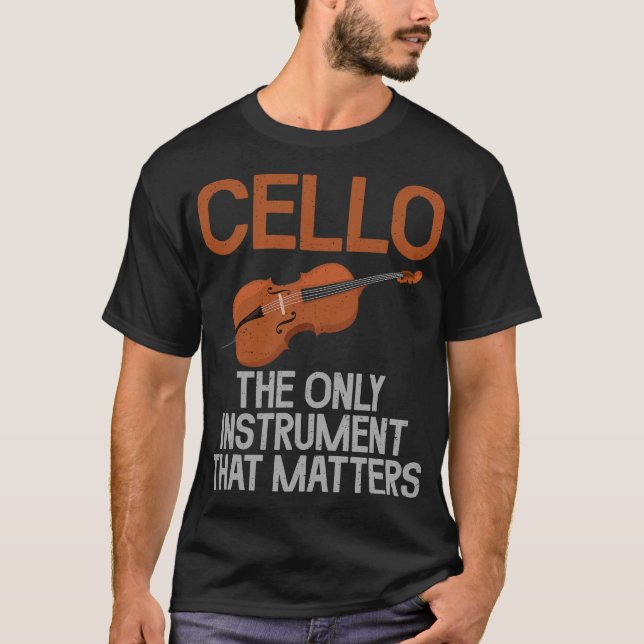 S2 Cello Cellist Cellin (87) T-Shirt (Front)