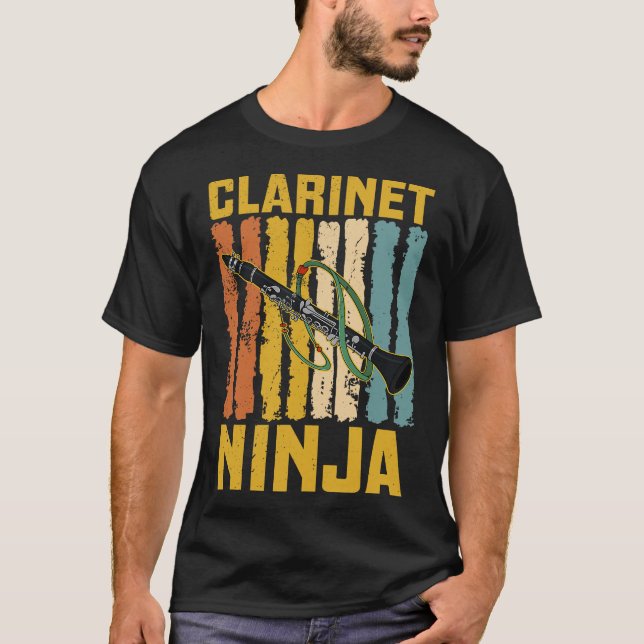 S2 Clarinet Clarinetist (87) T-Shirt (Front)