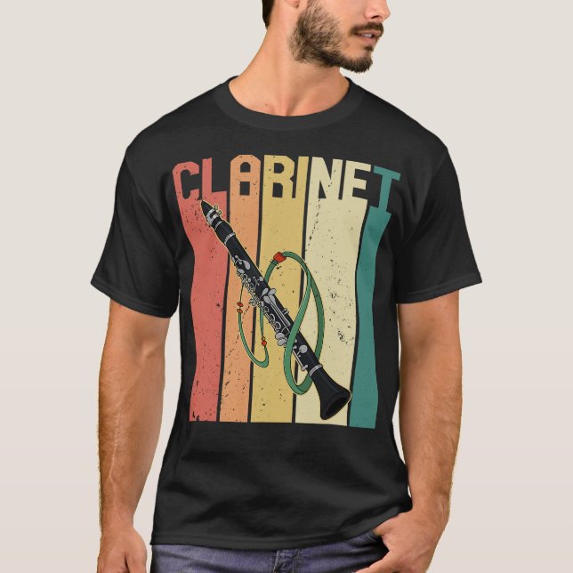 S2 Clarinet Clarinetist (94) T-Shirt (Front)