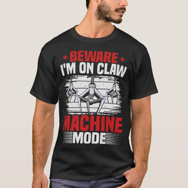 S2 Claw Machine Crane Arcade Plush Grabber (36) T-Shirt (Front)