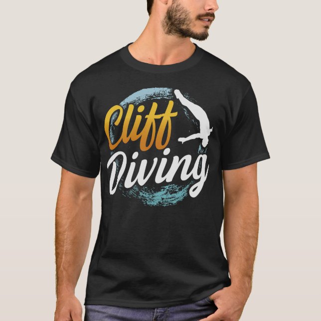 S2 Cliff Diving (13) T-Shirt (Front)