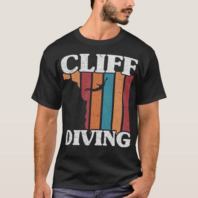 S2 Cliff Diving (76) T-Shirt (Front)