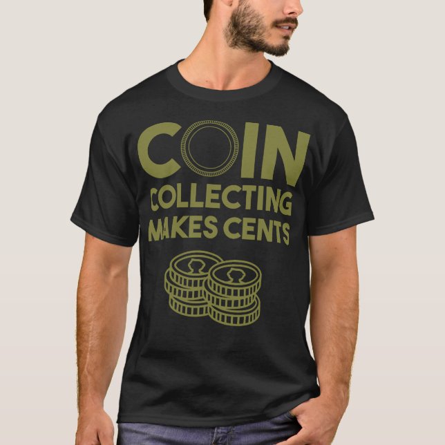 S2 Coin Collecting Coins (95) T-Shirt (Front)