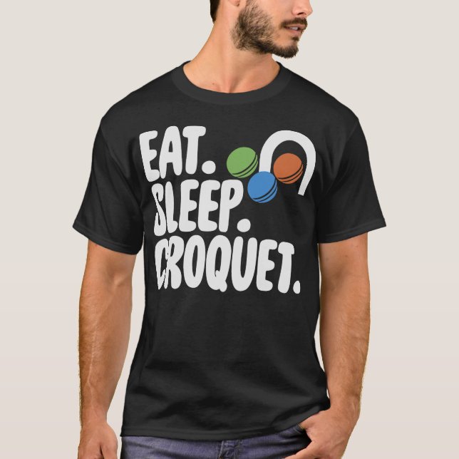 S2 Croquet (106) T-Shirt (Front)