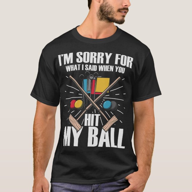 S2 Croquet (208) T-Shirt (Front)
