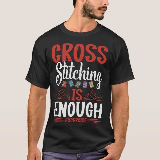S2 Cross Stitching (78) T-Shirt (Front)